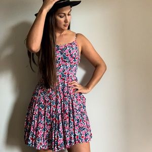 Floral A-line dress